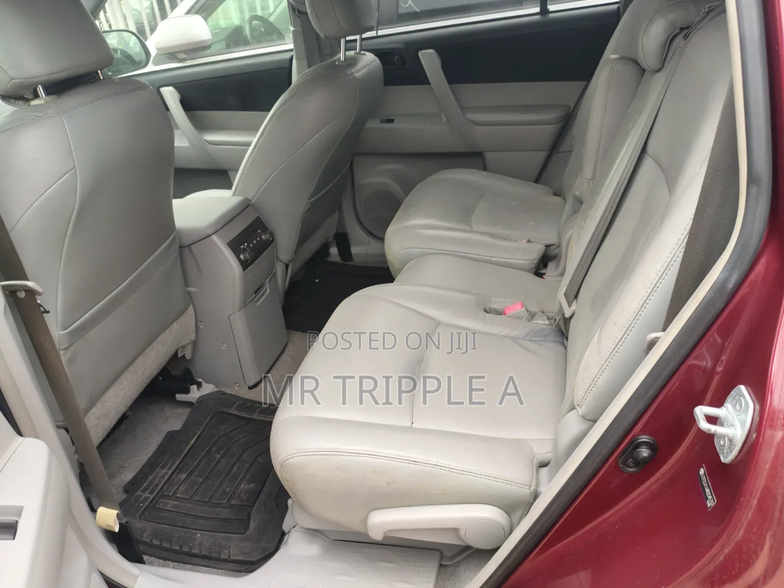 Toyota Highlander 2008 Red