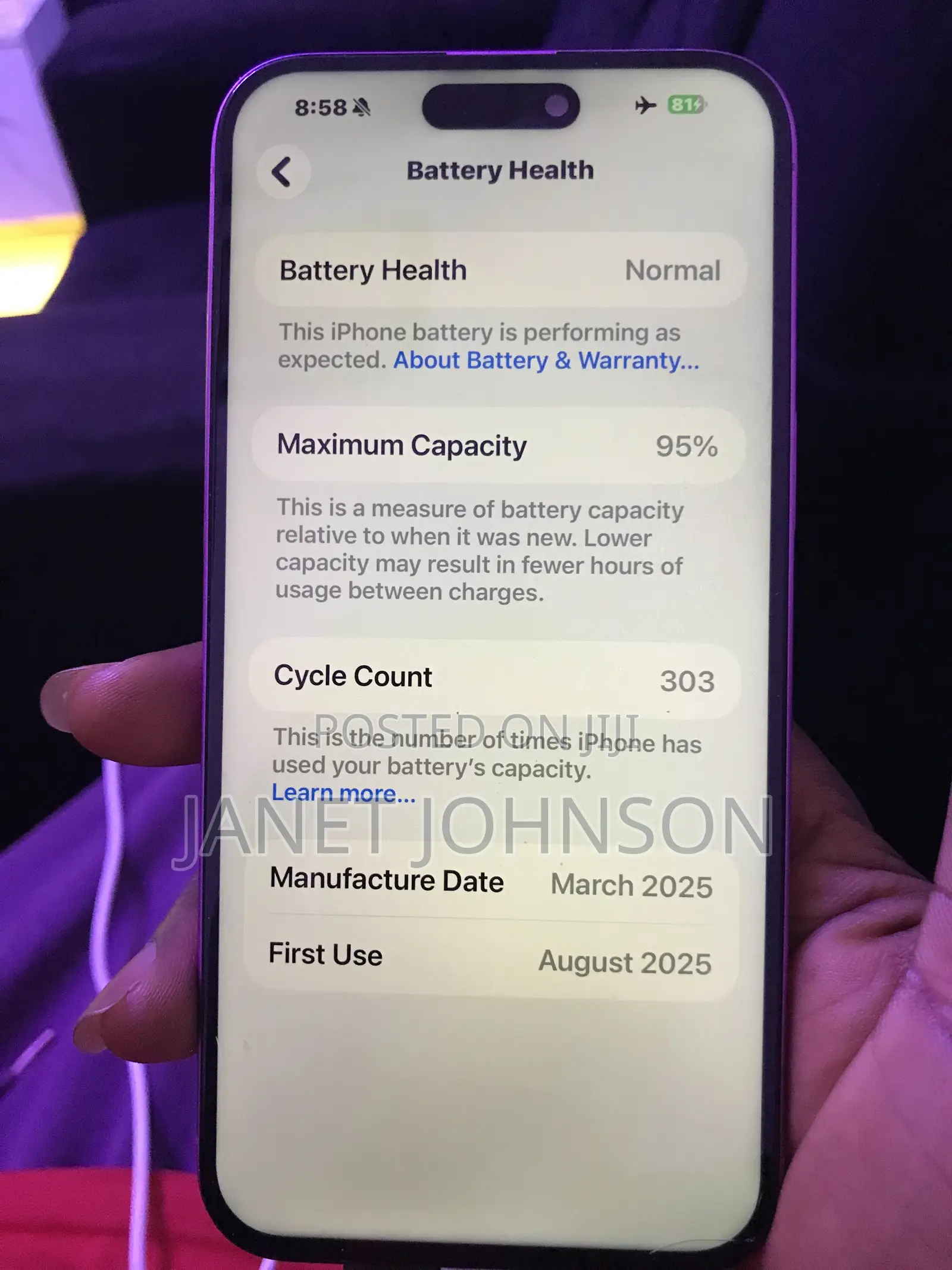 Apple iPhone 16 Plus 128 GB Pink