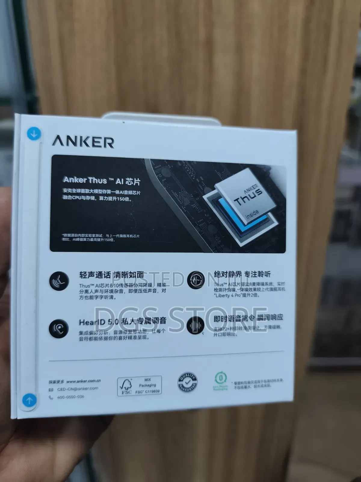 Anker Liberty 5 Pro Anc 4.0 Bluetooth Earbuds 2026