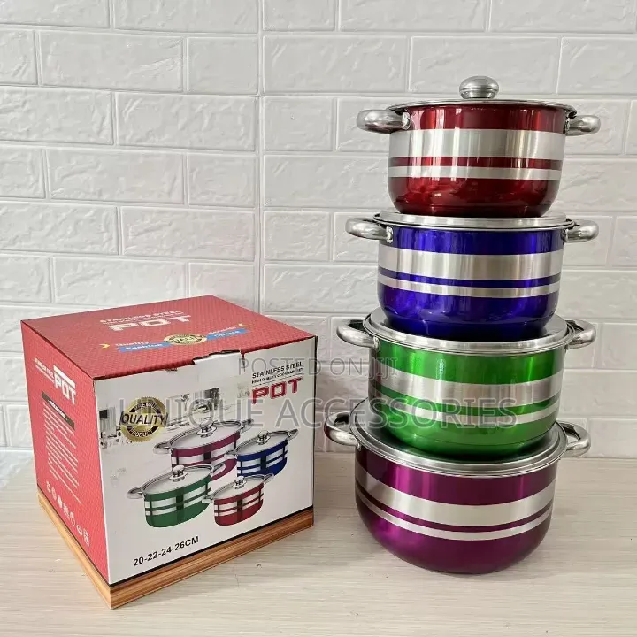 26cm,24cm,22cm and 20cm Steel Pot