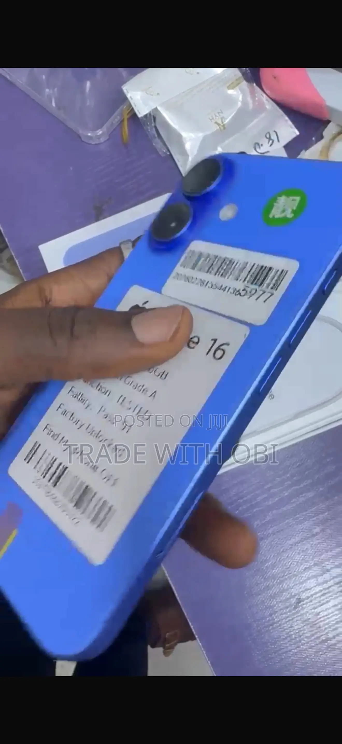 Apple iPhone 16 256 GB Blue