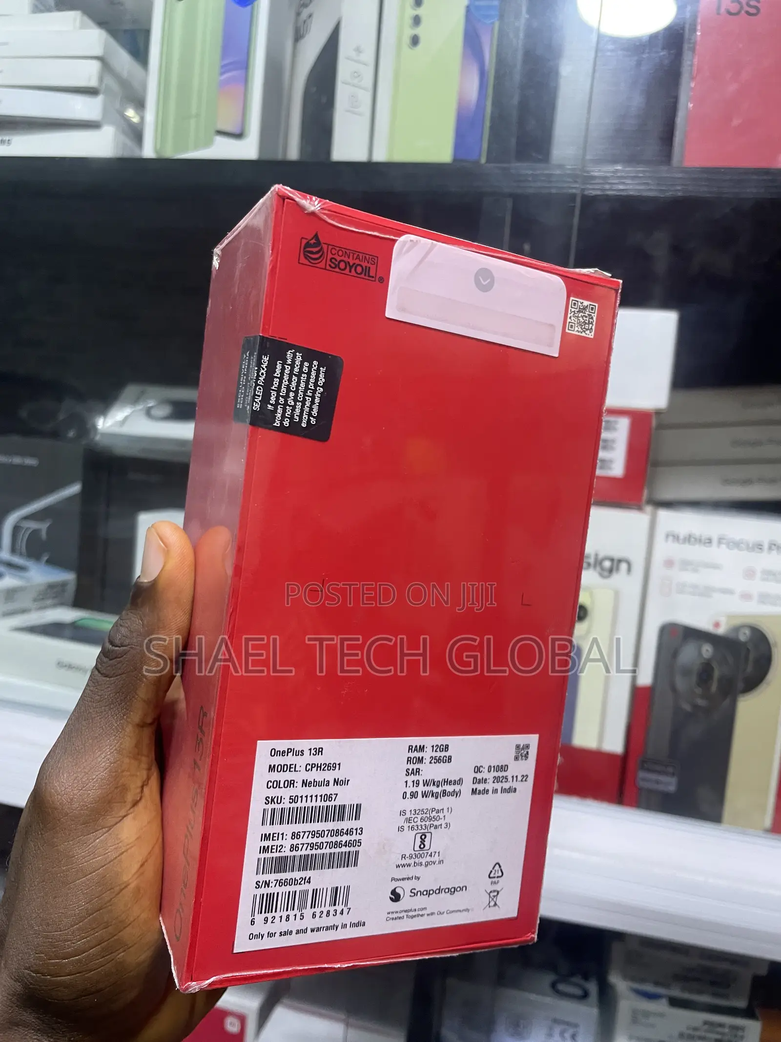 New OnePlus 13R 256 GB