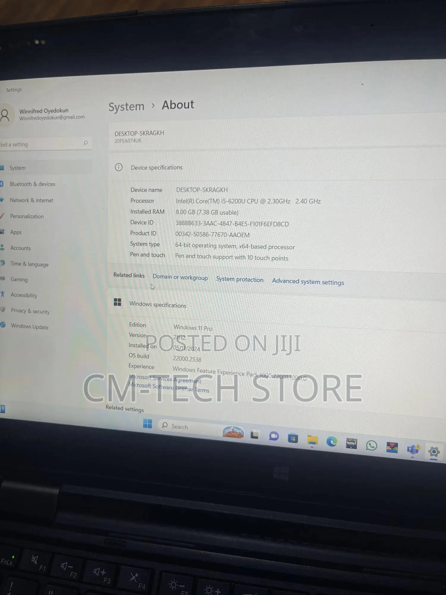 Laptop Lenovo ThinkPad E14 Gen 5 8GB Intel Core i5 SSD 256GB