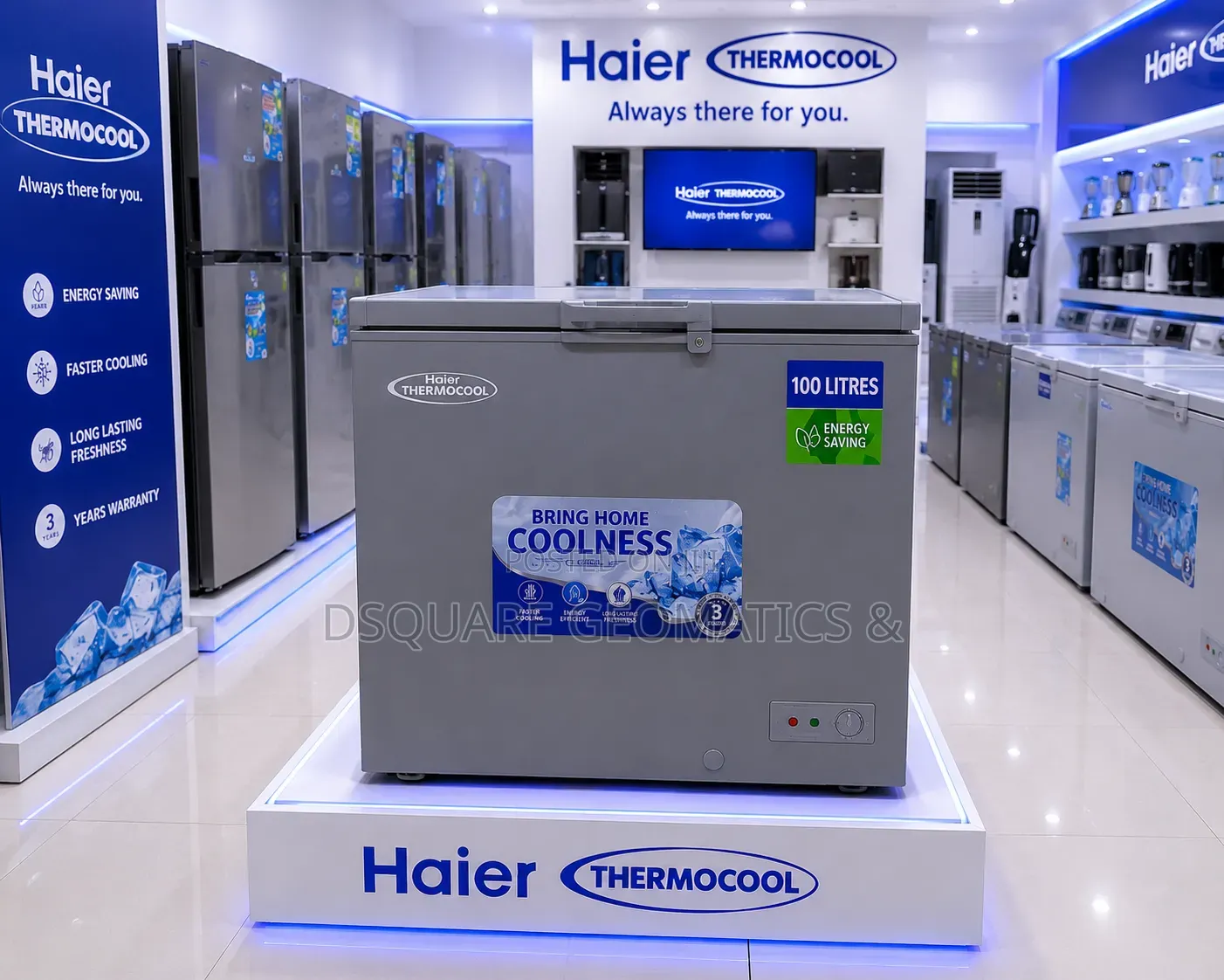 Haier Thermocool 210litres, Double Door