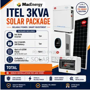 3kva Hybrid Inverter 2.5kwh Lithium Battery And 650w Solar Panel 3pcs