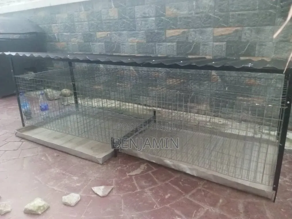 Standard 3 Hutches Rabbit Cage