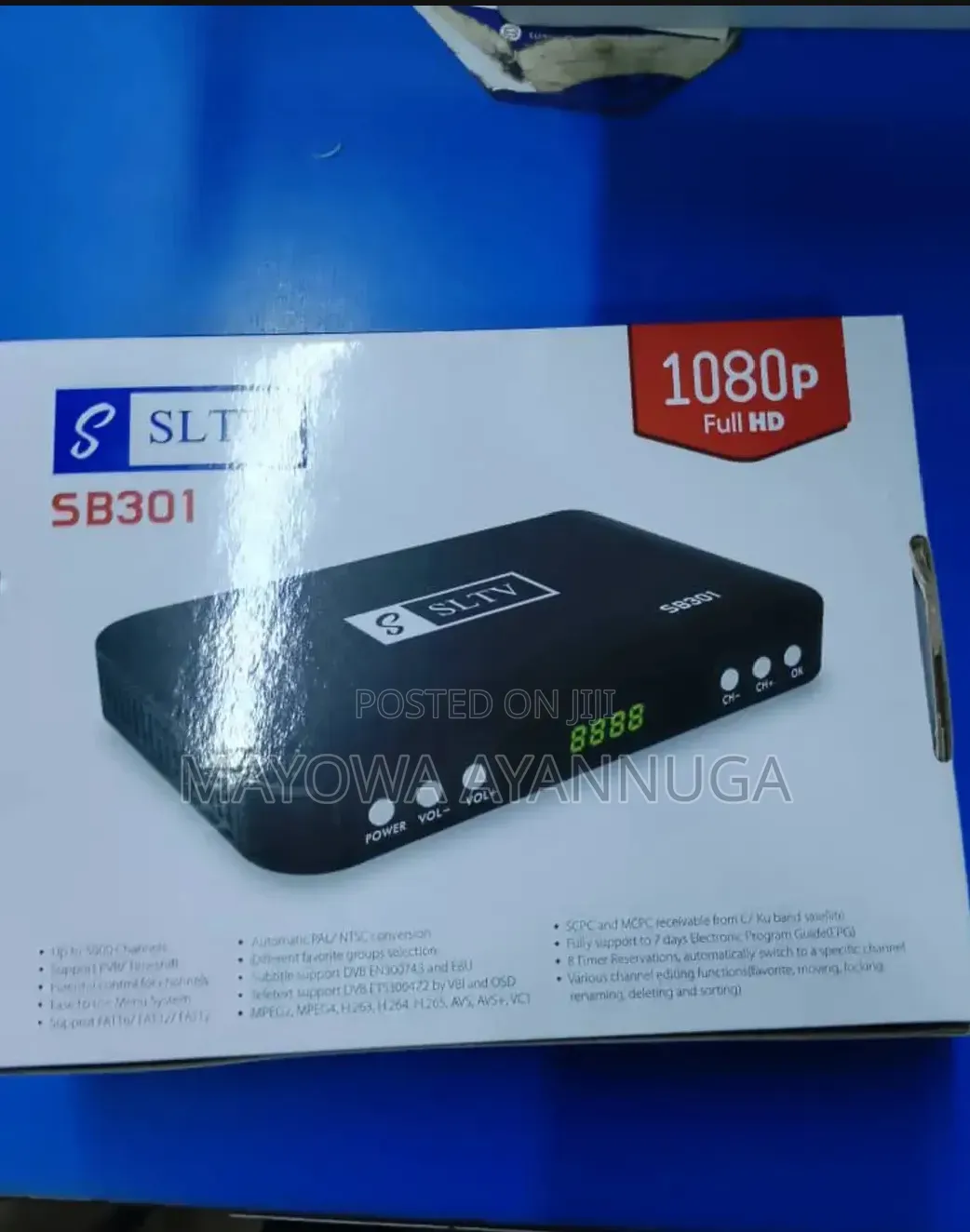 SLTV Decoder Sb301, Third Generation Latest Model