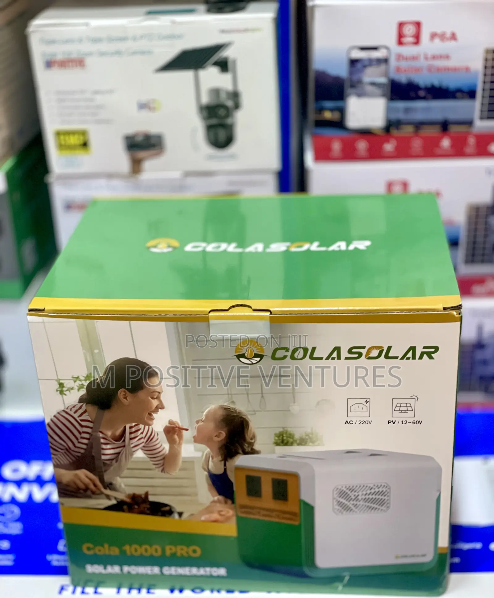 Cola 1000pro Solar Generator