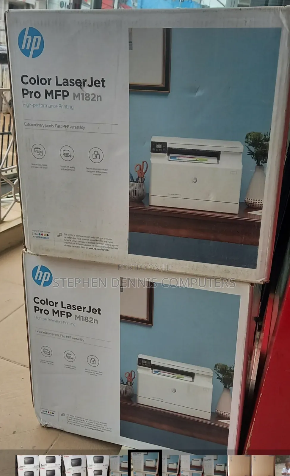 Pro MFP M182n Hp Colour Laserjet Printer
