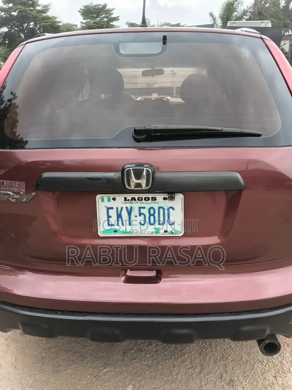 Honda CR-V 2007 Red