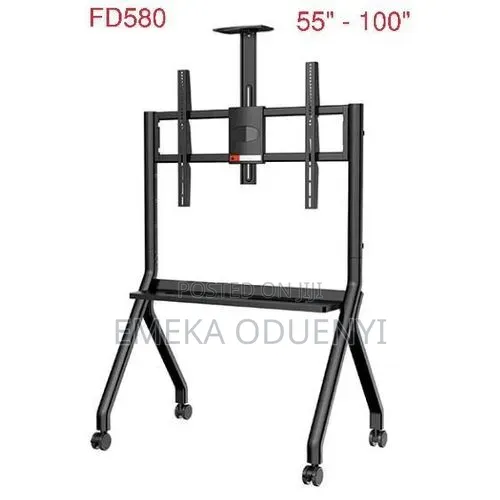 Mobile Tv Stand With Mount 55" - 100"