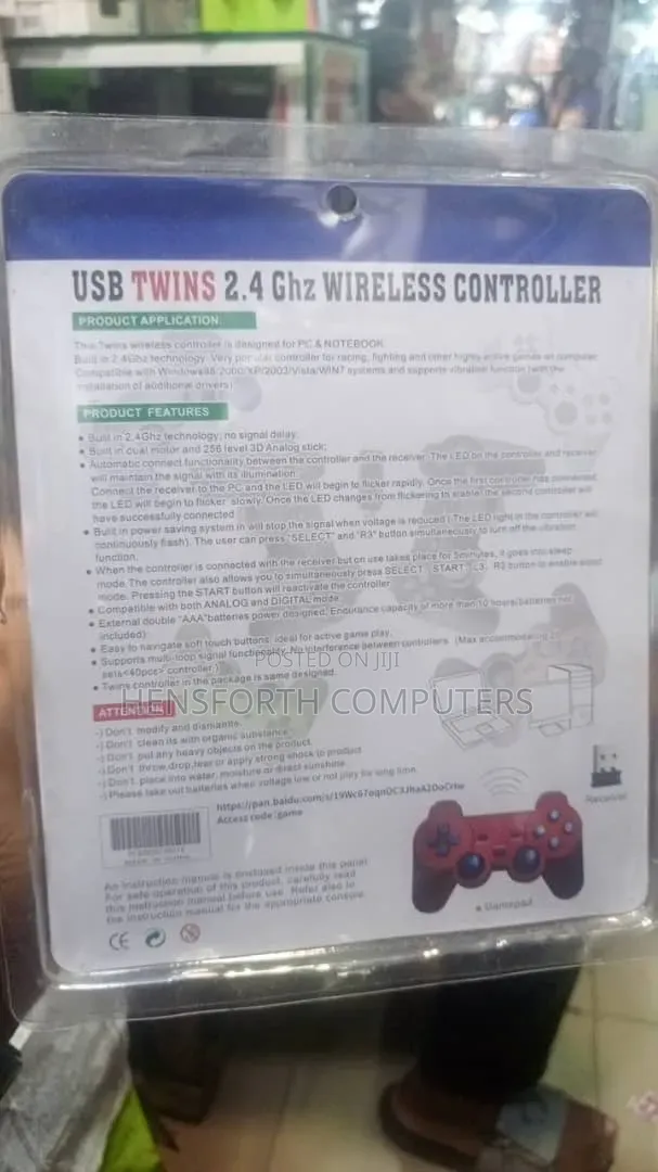 Double Wireless Gamepad