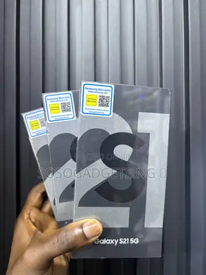 New Samsung Galaxy S21 5G 128 GB Black