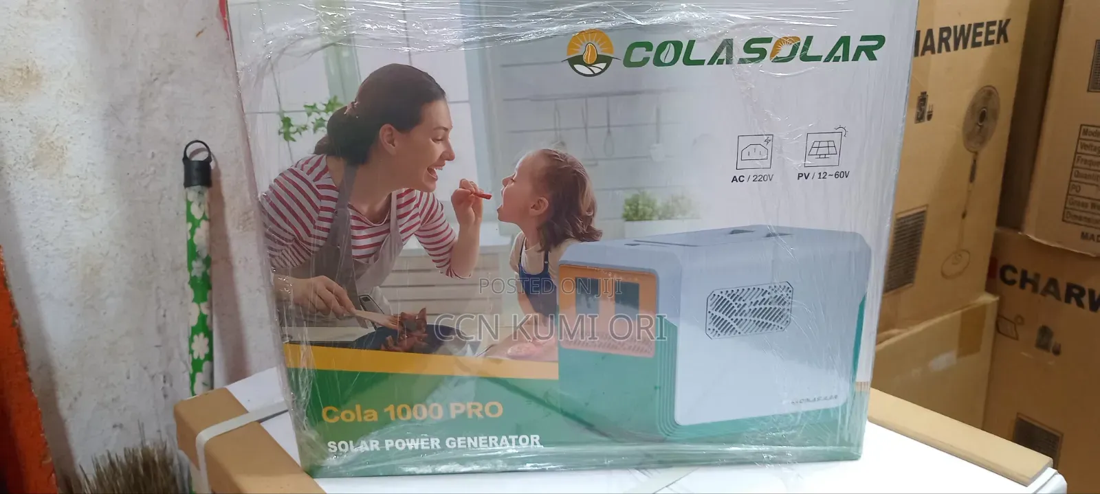 Cola 1000 Pro Solar Power Generator