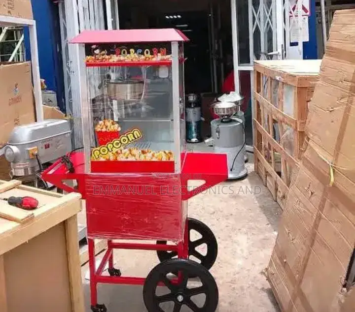 Popcorn Machine With Cart