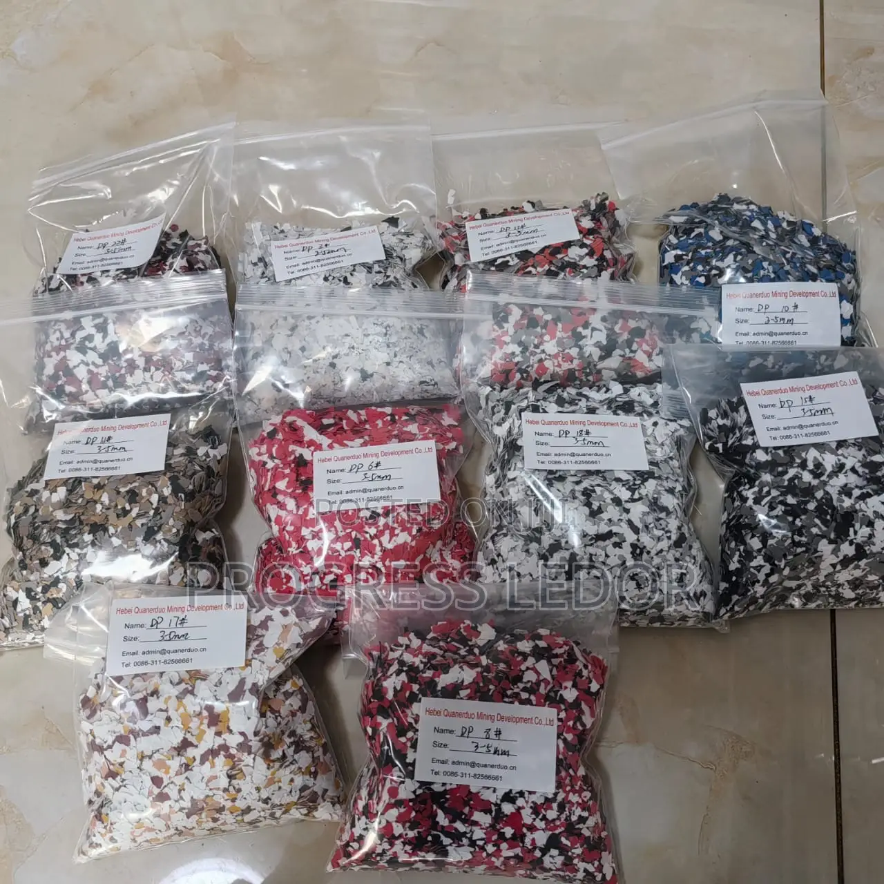 Epoxy Flakes Flooring