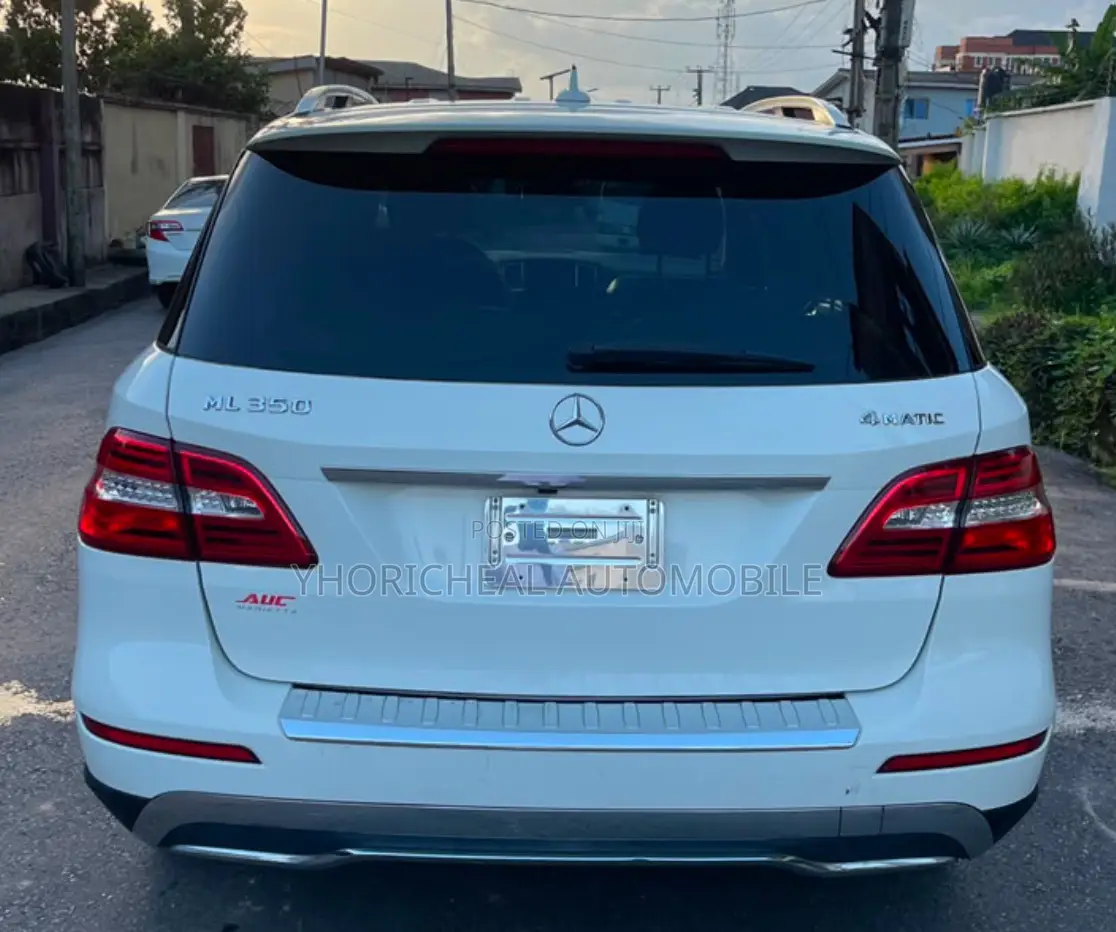Mercedes-Benz M Class ML 350 4Matic 2012 White