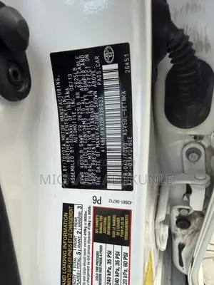 Toyota Camry 2013 White