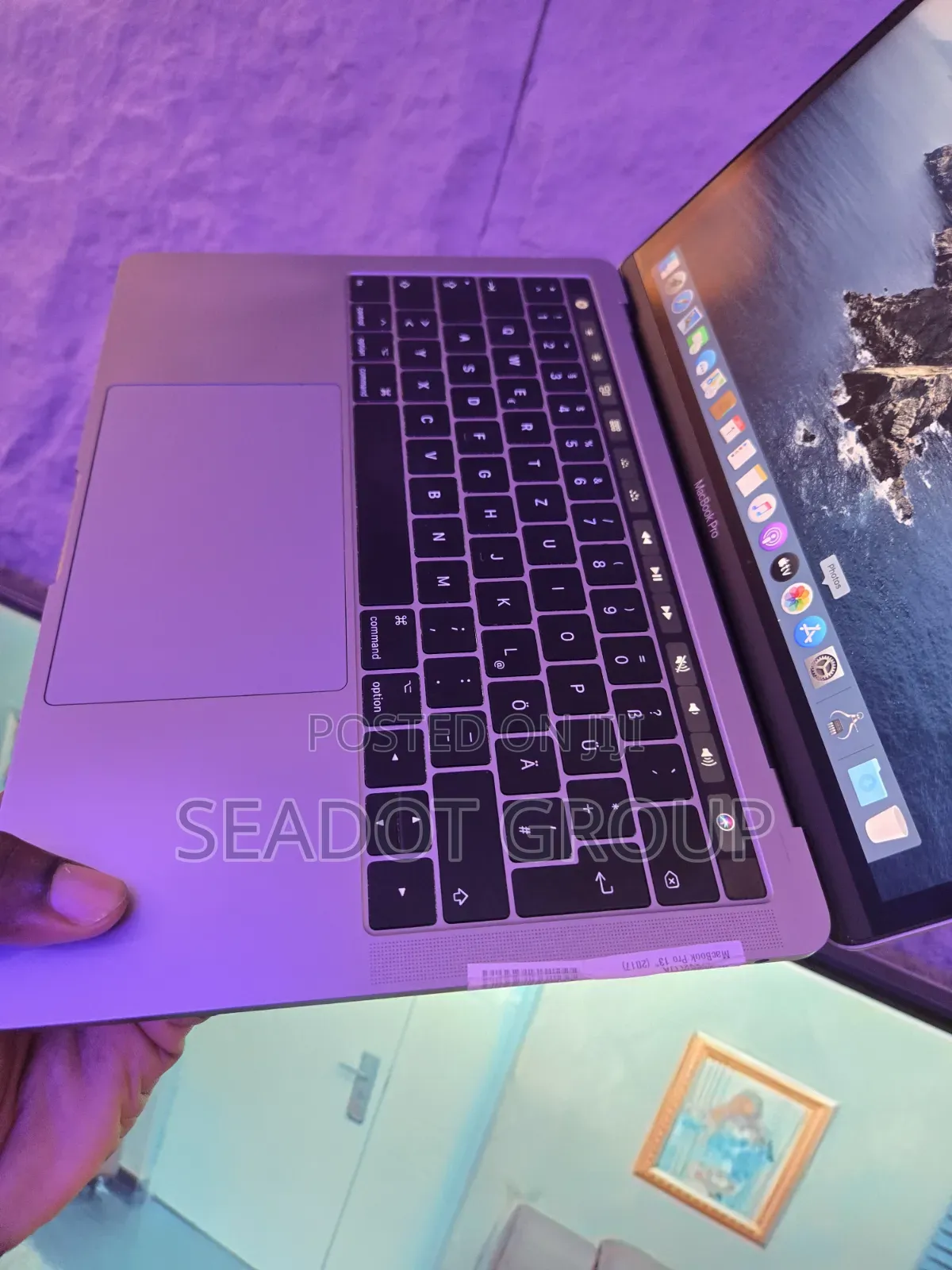Laptop Apple MacBook Pro 2017 16GB Intel Core i7 SSD 512GB