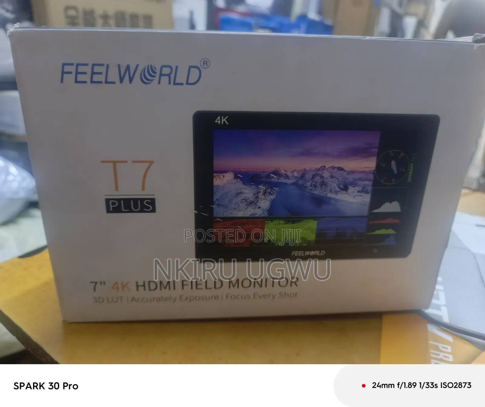 Feelworld T7" Camera Monitor With Hdmi