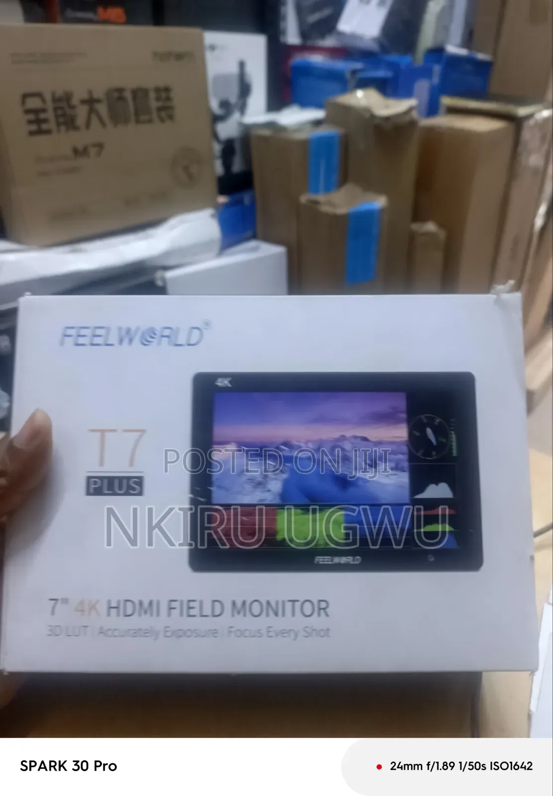 Feelworld T7" Camera Monitor With Hdmi