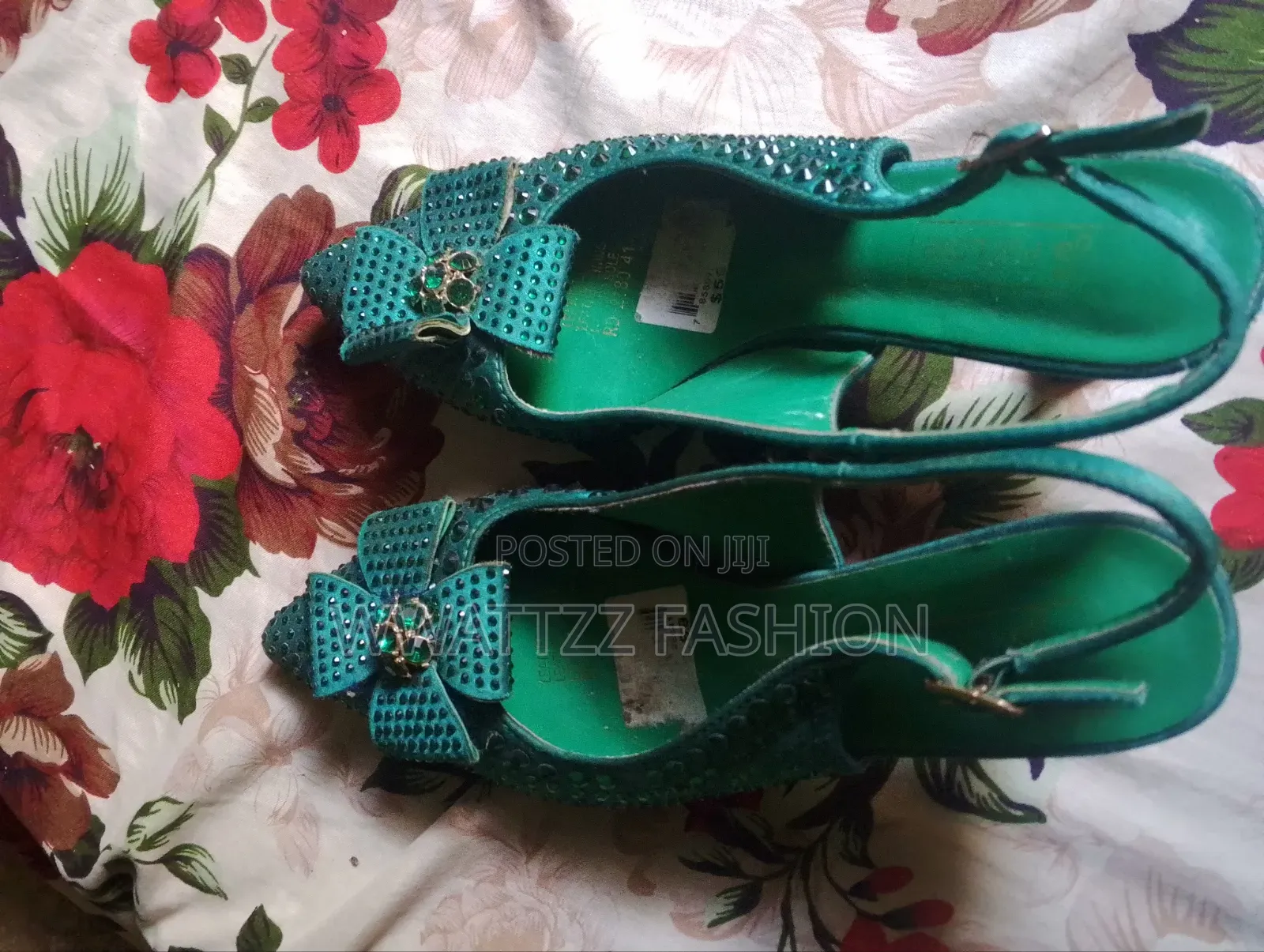 Stone Studded Wedding Shoes