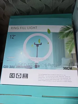 12 Inches Ring Light With Stand