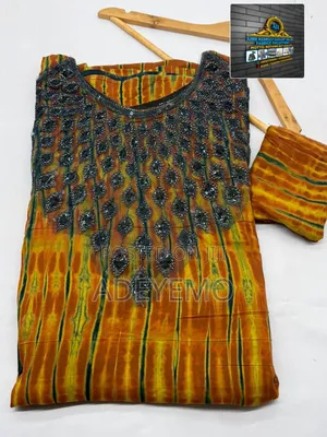 Adire Bubu Gown