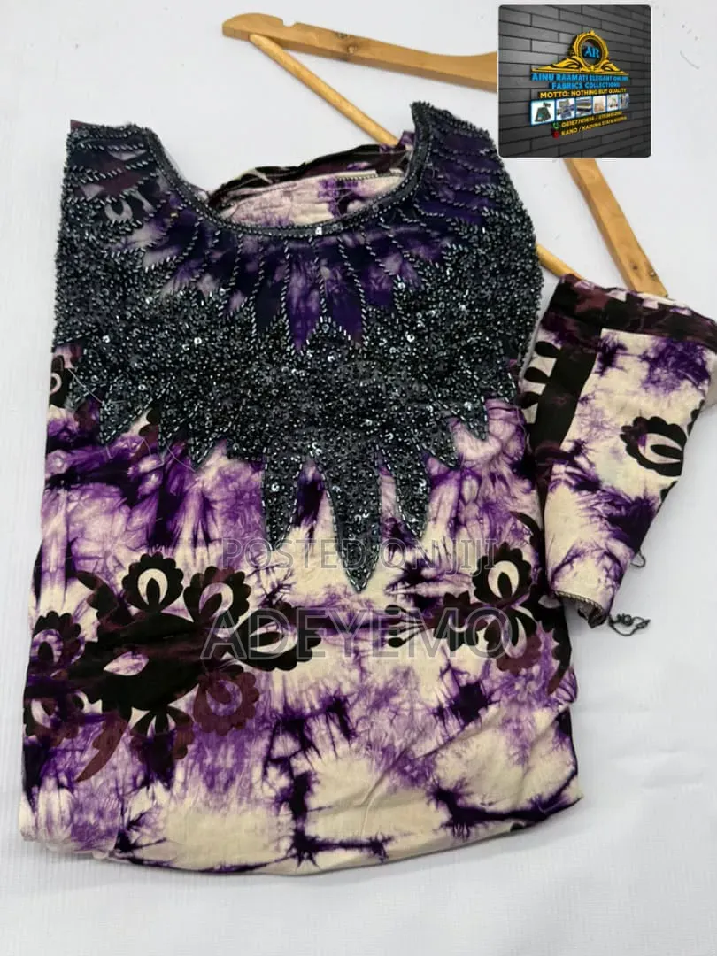 Adire Bubu Gown