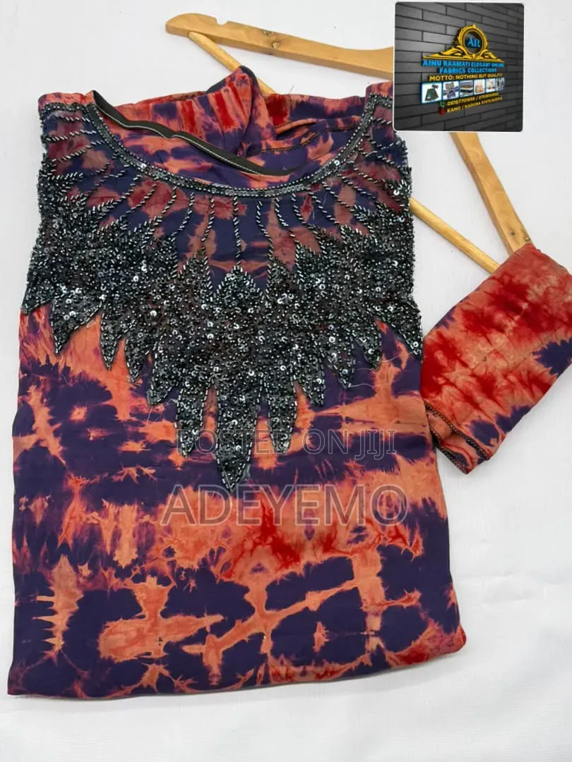 Adire Bubu Gown