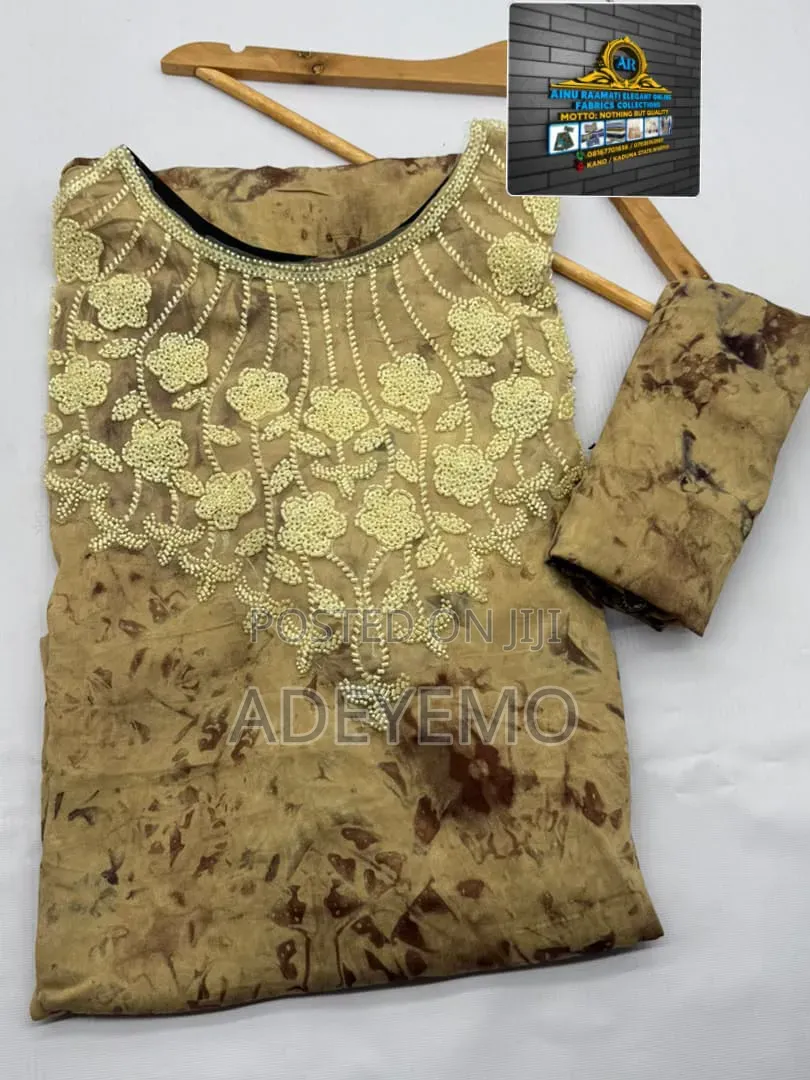 Adire Bubu Gown