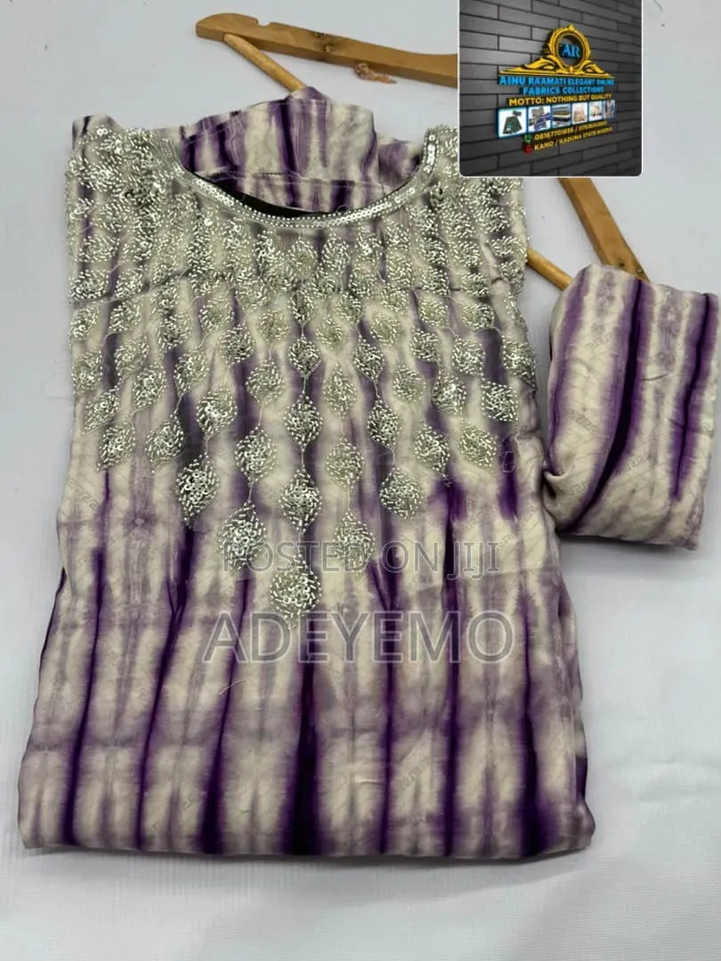 Adire Bubu Gown