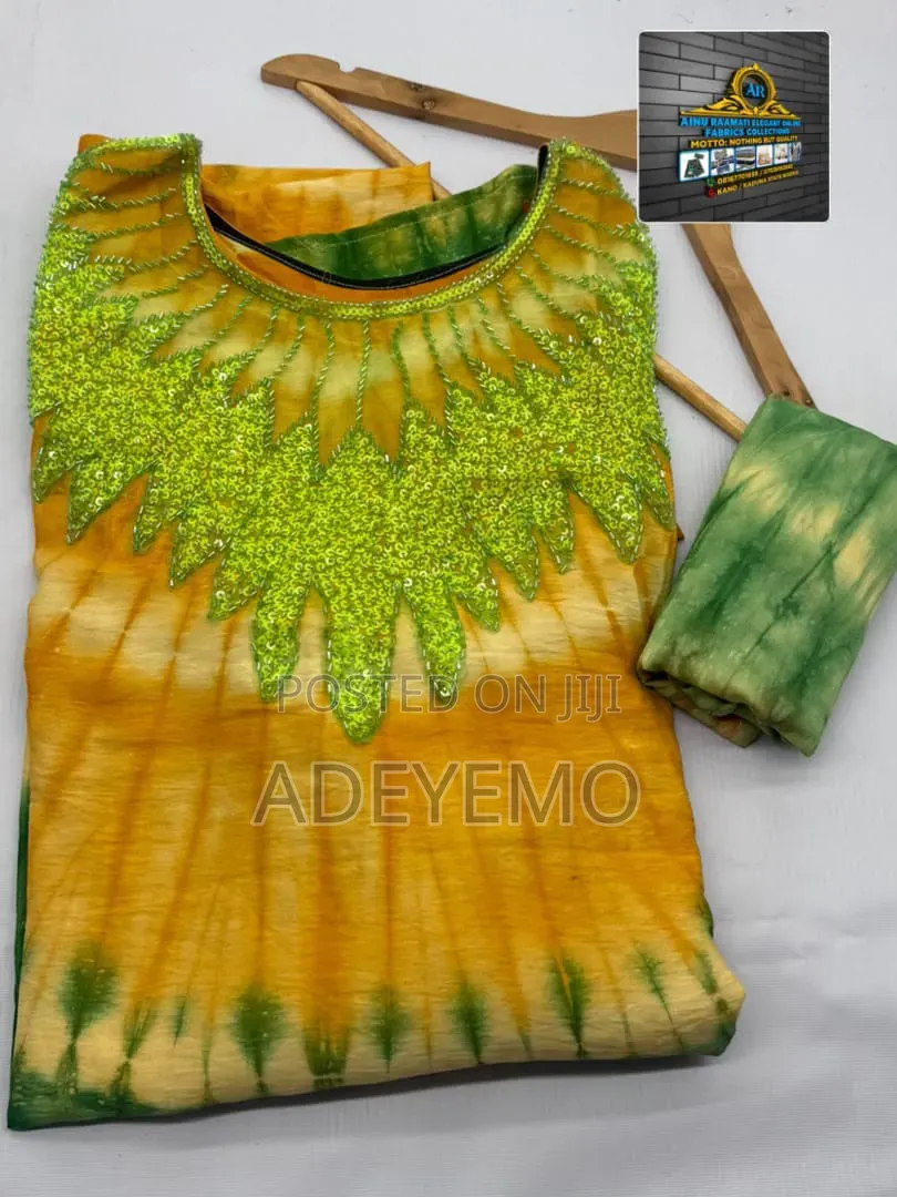 Adire Bubu Gown
