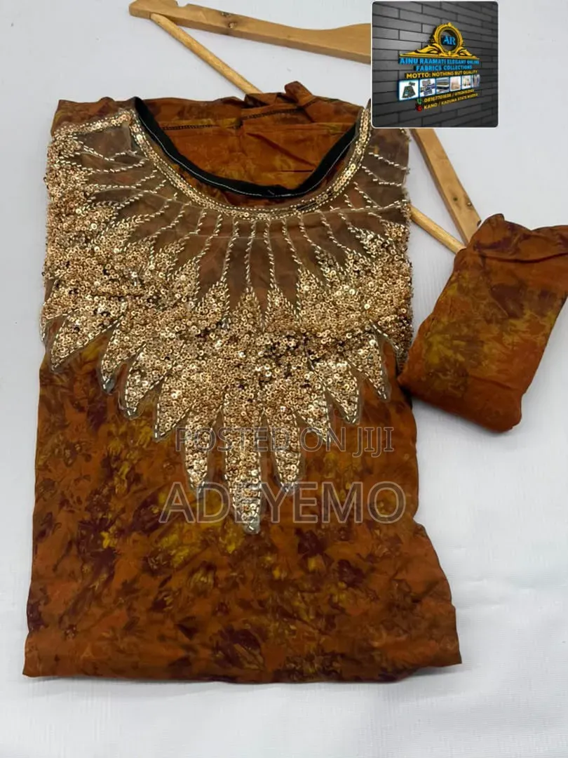 Adire Bubu Gown