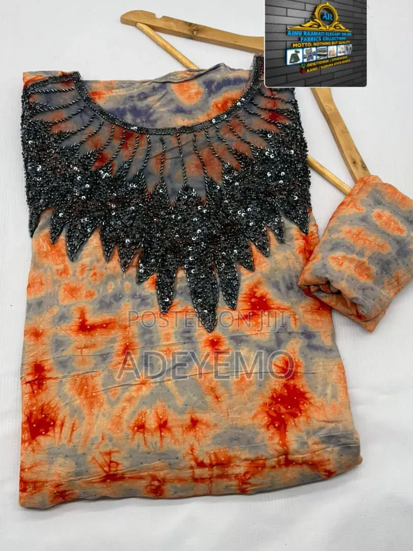 Adire Bubu Gown