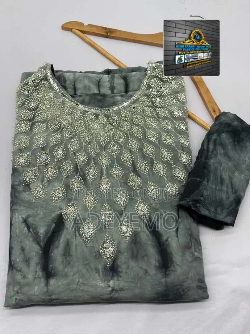 Adire Bubu Gown