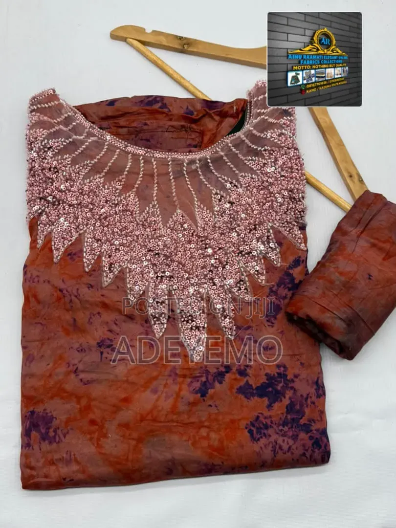 Adire Bubu Gown