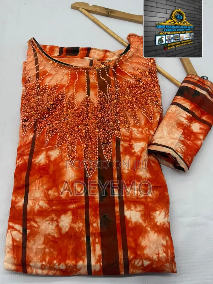 Adire Bubu Gown