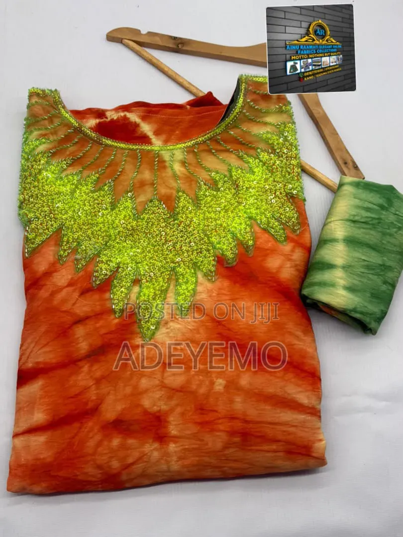 Adire Bubu Gown