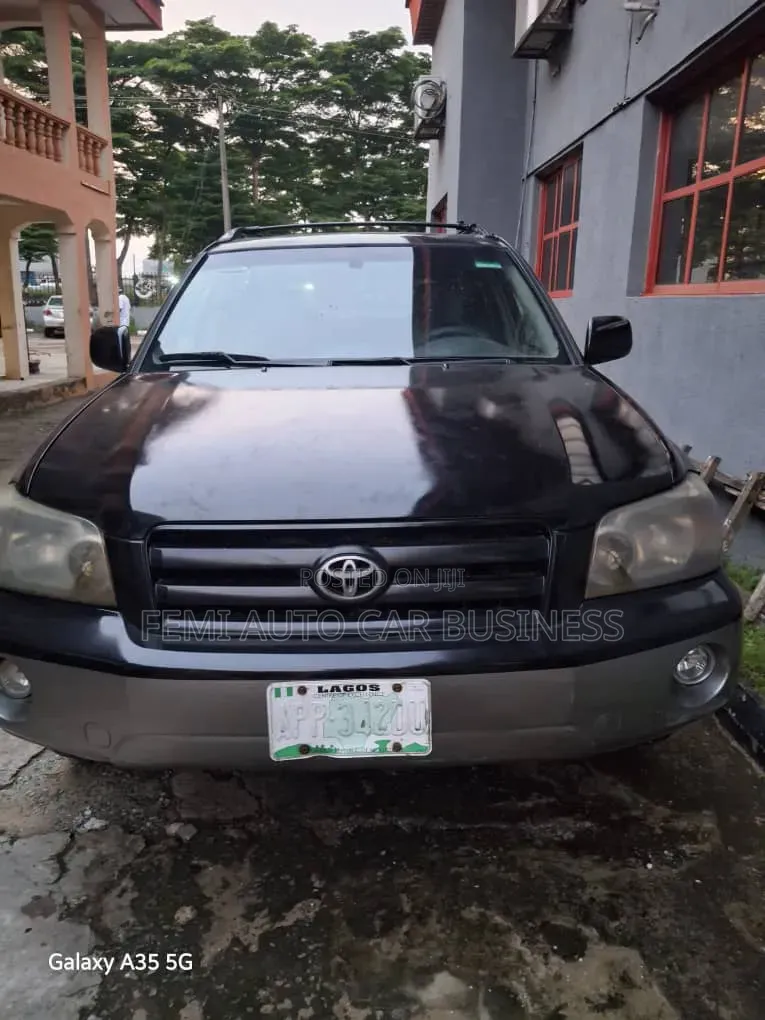 Toyota Highlander 2007 Blue