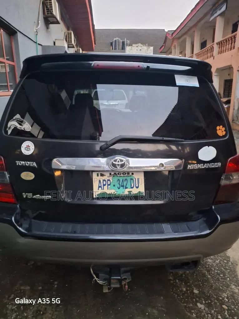 Toyota Highlander 2007 Blue
