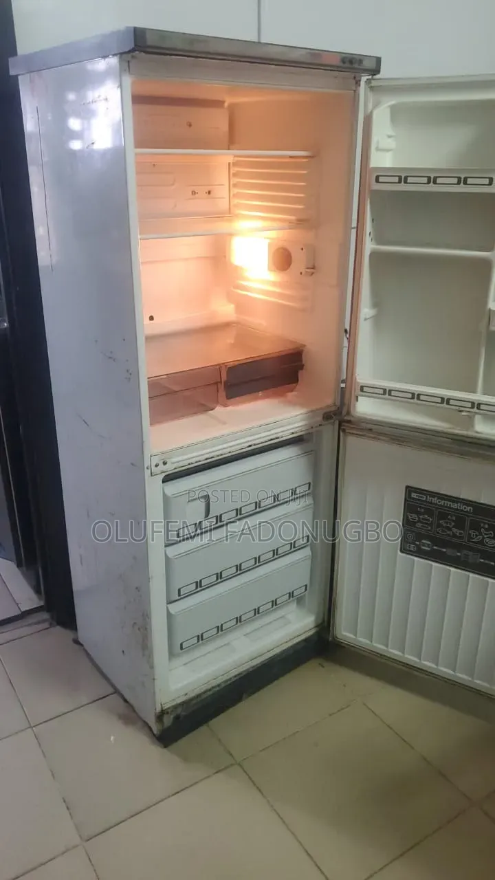 Clean Standing Fridge Freezer