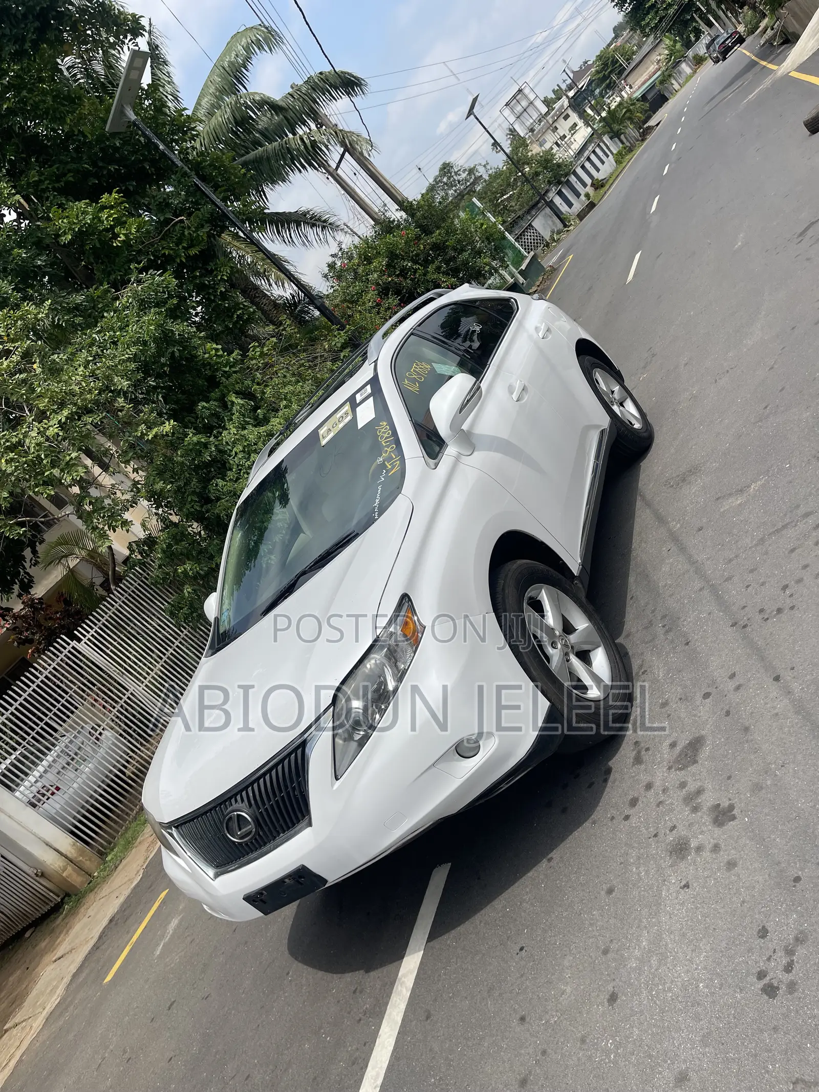Lexus RX 2010 White
