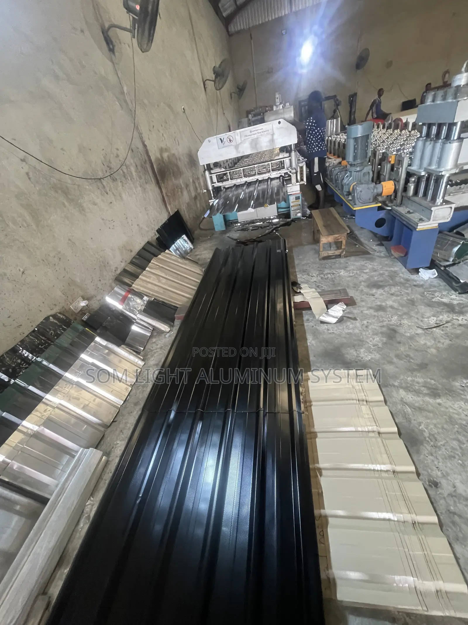 Pure Aluminum Roofing Sheet 0.55