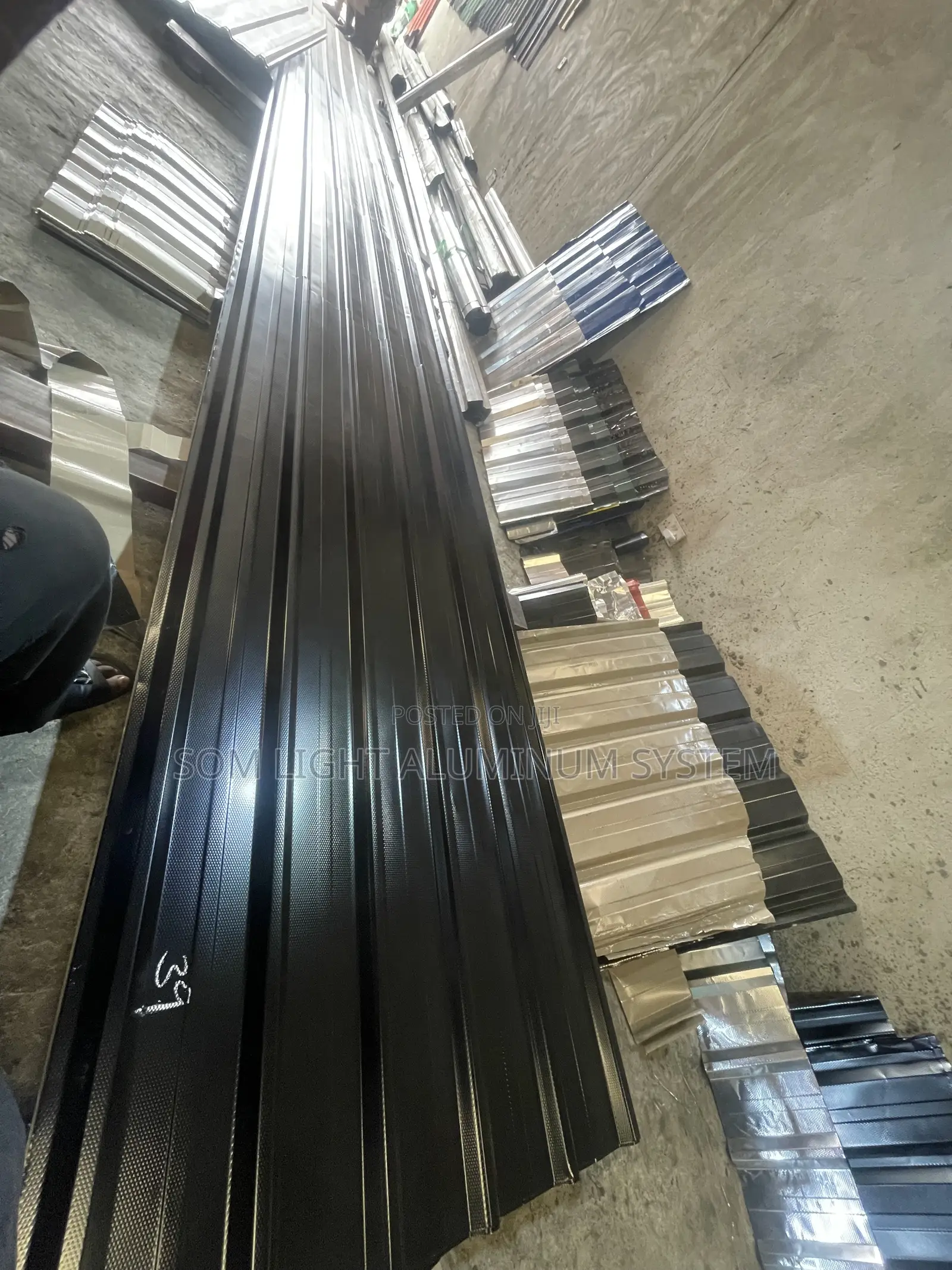 Pure Aluminum Roofing Sheet 0.55