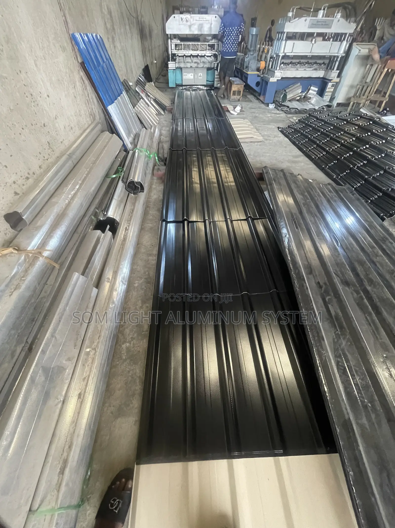 Pure Aluminum Roofing Sheet 0.55