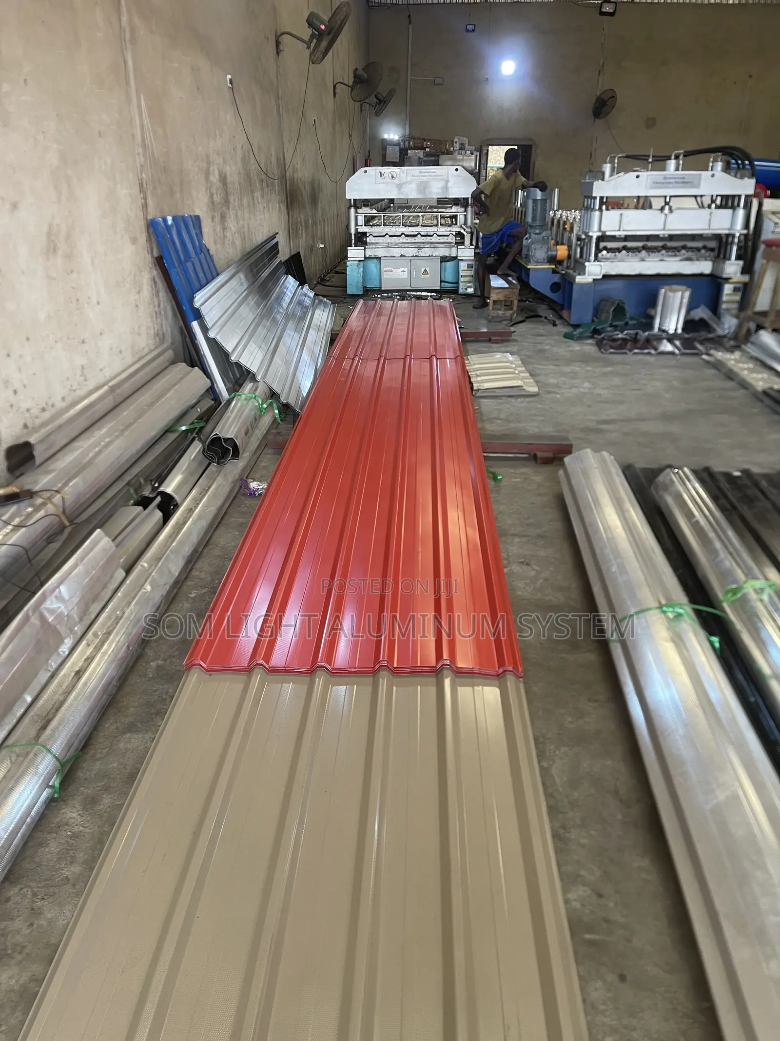 0.60 Red Aluminum Oven Bake Material