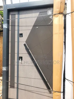 4ft Turkish Gray Entrance Door