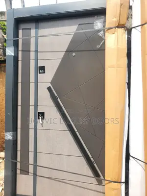4ft Turkish Gray Entrance Door