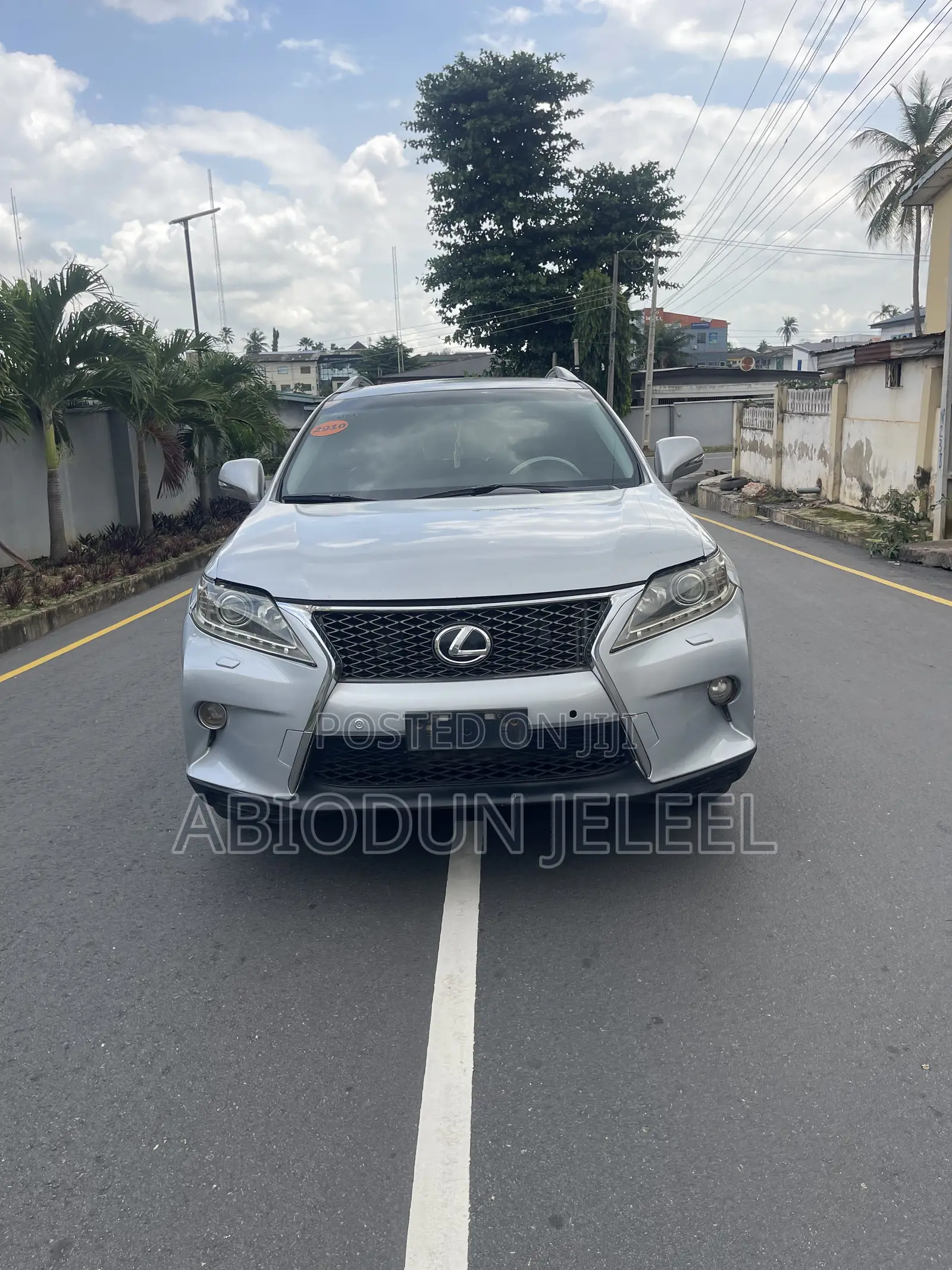 Lexus RX 2010 Silver